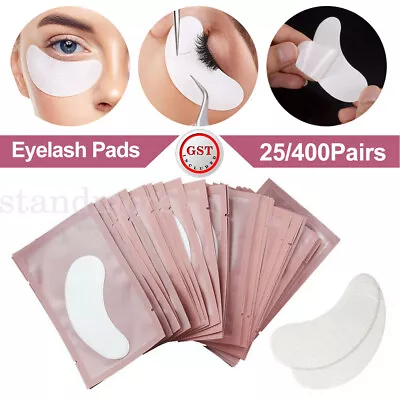 25-200 Pair Eyelash Extensions Pads Under Eye Lash Gel Lint Free Eye Patches Pad • £2.06