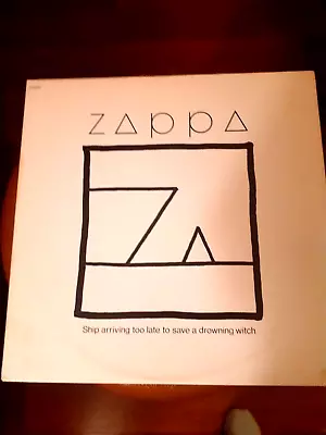 Zappa Vinyl 1982 Munchkin Music Ship Arriving Too Late To Save A Drowning Witch • $15