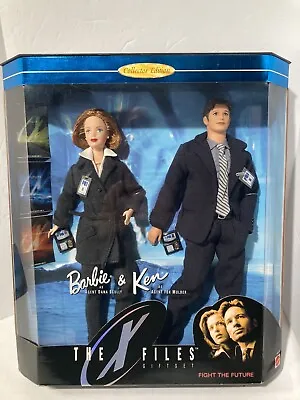 1998 Barbie & Ken As The X Files Giftset • $45