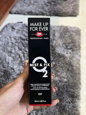 MAKE UP FOR EVER Mist & Fix Hydrating Setting Spray  100ML. / 3.38OZ. AUTHENTIC • $20
