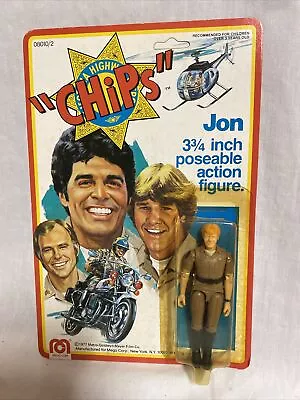 1977 MEGO CHIPS  Jon  3.75  Action Figure UNPUNCHED - Please Read • $69.99