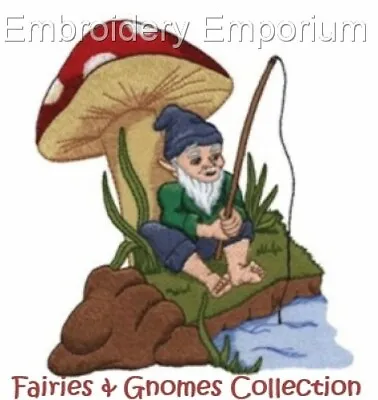 £7.95 • Buy Fairies & Gnomes Collection - Machine Embroidery Designs On Cd Or Usb