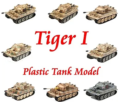 $18.59 • Buy Easy Model German 1/72 Tiger 1 Plastic Tank Model Normandy All Of Easy Model