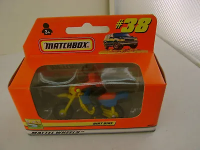 1999 Matchbox Superfast #38 Dirt Bike Motorcycle With Ryder New In Box • $9.99