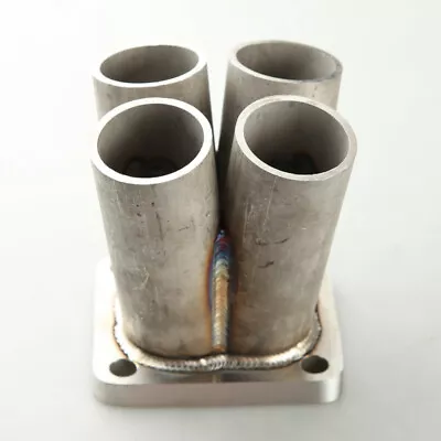 Stainless Steel 4-1 4 Cylinder Manifold Merge Header Collector For T4 Flange • $66