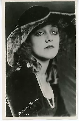 Mildred Davis 1920 Postcard Glossy Real Photo • $20