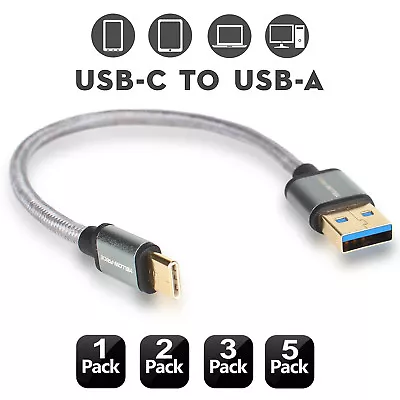 $11.99 • Buy Braided-Short/Long USB-C 3.1 Type C To USB 3.0 Data Sync & Fast Charger Cable AU