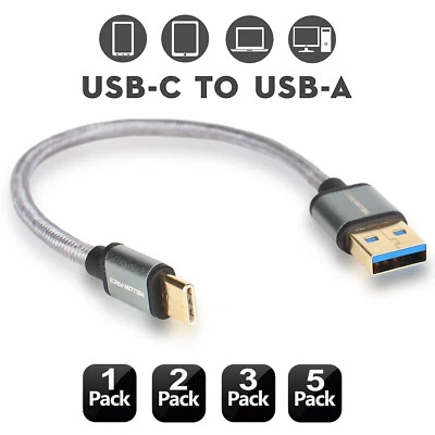 $70.29 • Buy Braided-Short/Long USB-C 3.1 Type C To USB 3.0 Data Sync & Fast Charger Cable AU