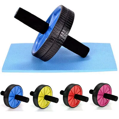 TnP Abs Abdominal Exercise Wheel Gym Fitness Body Strength Training Roller Foam • £6.99