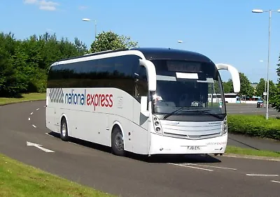 Epsom Coaches EP04 FJ61 EYL National Express 6x4 Quality Bus & Coach Photo B • £2.70