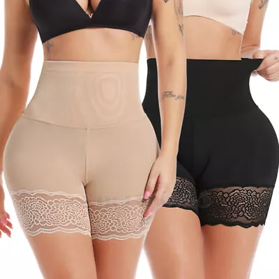 Women Tummy Control Shorts High Waist Slimming Body Shaper Shaping Underwear UK • £13.79