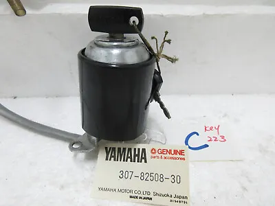 Yamaha YAS3 LS2 Main Switch NOS AS3 Ignition Starter Key 223 NEW 307-82508-30 #C • $49.99