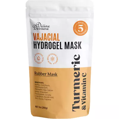 Hydrogel Vajacial Mask HydroJelly Mask TURMERIC VITAMIN C Modeling Rubber Mask • $19.89