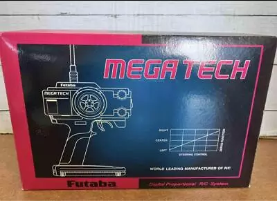 Megatech Junior Futaba  Radio Controlled 2Pcka-Am Transmitter RC Propo  Japan • $77.46