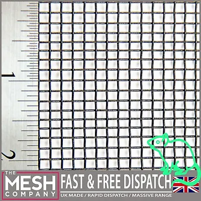 Black Aluminium Insect Screen Fly Mesh Epoxy Coated Aluminium | 200mm • £19.99