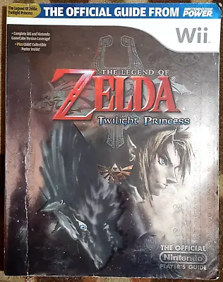 The Legend Of Zelda Twilight Princess Nintendo Player's Strategy Guide No Poster • $12.95