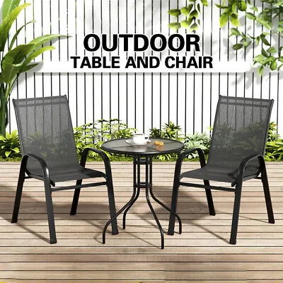 $115.99 • Buy Outdoor Furniture Setting Chairs Patio Chair Table Garden