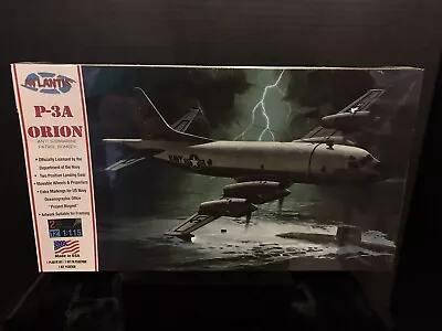 Atlantis H163 P-3a Orion Anti Submarine Bomber Model Kit-nib-1:115 Scale • $17.50