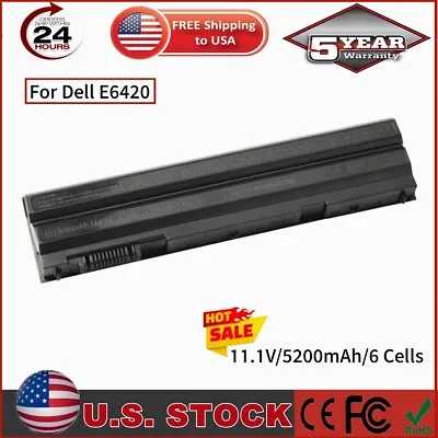 Battery For Dell Latitude T54FJ E6420 E6540 E6440 E6430 71R31 T54F3 N3X1D E5520 • $15.75