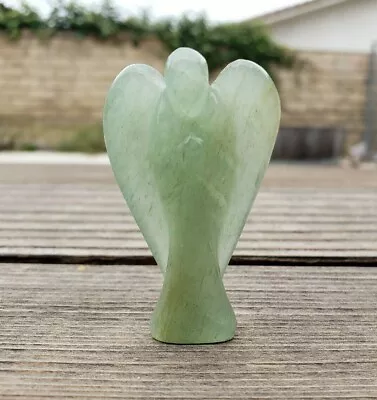 $12.49 • Buy Natural 2  Green Aventurine Stone Handcarved Gemstone Angel