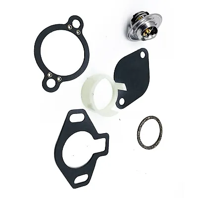 Thermostat Kit 807252Q5 For Mercruiser 4.3L V6 5.0L 5.7L 7.4L 8.2L V8 160° • $16.45