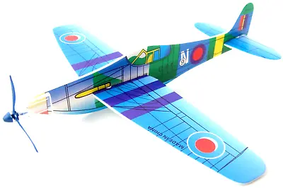 Toy Plane Glider Propeller Fighter Glider Hot Shots Foam Glider Toy Aeroplane • $4.15