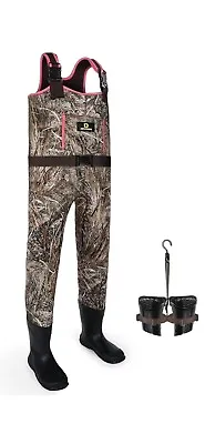 DRYCODE Kids Waders With Insulated Boots Waterproof Youth Waders (4/5 11T) • $34.99