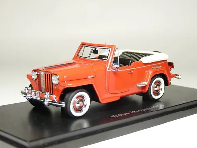 Neo 47065 1/43 1948 Willys Jeepster Resin Model Car • $134.99