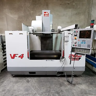 HAAS VF-4 MFG 2000 WITH SIDEMOUNT ATC 4th READY AUGER RUNS GREAT VIDEO • $21500