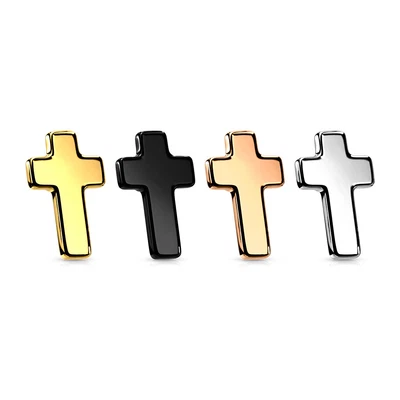 £4.96 • Buy Dermal Anchor - Cross Piercing Attachment Flat Micro Dermal Ball Pendant #794