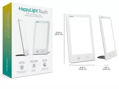 HappyLight Touch LED Light Therapy Lamp Alleviate Winter Blues Increase Energy • $27.96