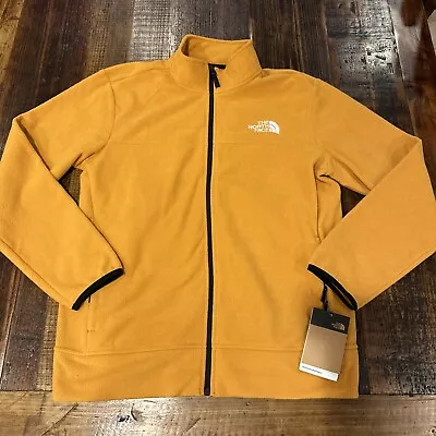 North Face Mens Anchor Full Zip Fleece Citrine • $39.99