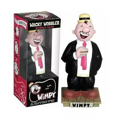 Popeye WIMPY Bobble Head Funko Wacky Wobbler Bobblehead Collectible Toy NEW • $19.98