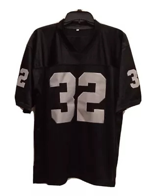 MARCUS ALLEN Unbranded Custom LA Black Sewn Stiched Football Jersey Sizes S  • $30