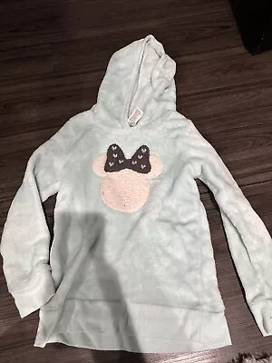 Girl's Minnie Mouse Hoodie Soft Fleece Pullover Size 5 • $10