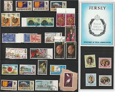 £1.15 • Buy Jersey Selection Used Plus 1972 Silver Wedding Pack Mint