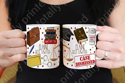 Personalised Lawyer Gift Idea Birthday Christmas  Mug & Coaster • £3.99