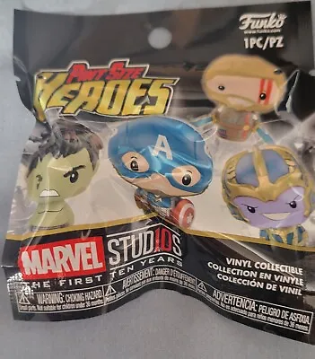 Funko Marvel Studios 10 Year Pint Sized Heros Figures Blind Bag Bnip • £4