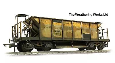 Boxed Hornby ZCB Seacow Dutch Open Ballast Stone Wagon / Hopper *WEATHERED LOOK* • £47.99