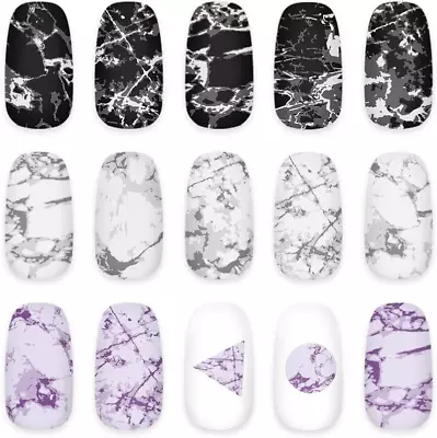 Nail Art Stamping Plate Marble Nail Template Nail Art Design Tool Nail DIY Desig • $8.06