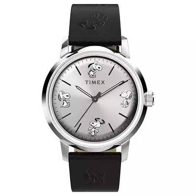 Timex Marlin Automatic X Peanuts Sketch Snoopy Limited Edition Watch TW2W54000 • $465