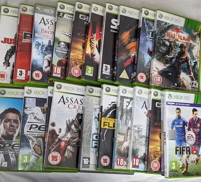 Microsoft XBOX 360 Games UK PAL Many Game Titles To Choose All Tested Working • £5.50