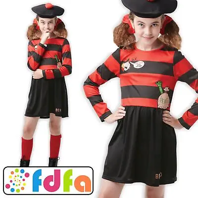Rubies Official Beano Minnie The Minx Girls Childrens Fancy Dress Costume New • £11.49