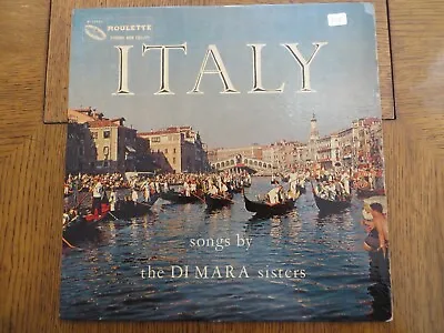 The Di Mara Sisters – Italy - 1957 - Roulette R-25005 Vinyl LP VG/VG+ • $15.96