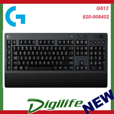 $119 • Buy Logitech G613 Wireless Bluetooth LIGHTSPEED Mechanical Gaming Keyboard Romer-G