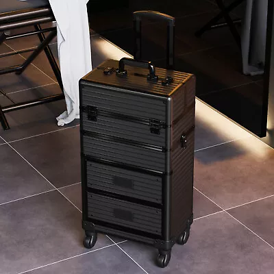 Nail Technician Station Cosmetic Beauty Make-up Case Trolley Hairdressing Drawer • £79.95