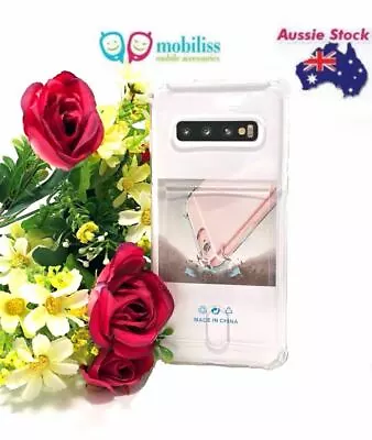 Anti Shock TPU With Card Slot Case For Samsung  S10 4G 5G / Note10 Plus /A90 5G • $12.95