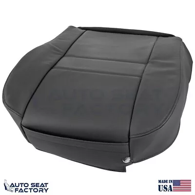 Fits 2006 2007 Chevy Monte Carlo Driver Bottom Perforated Black Vinyl Seat Cover • $142.02