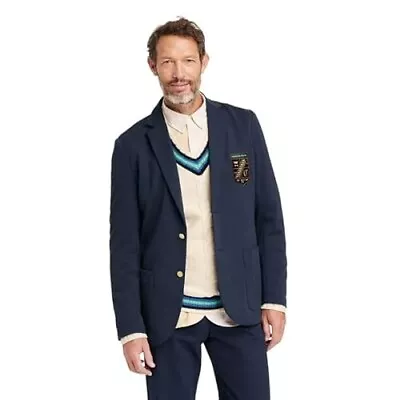 Houston White Adult Crested Blazer - (Large - Blue) • $22.99