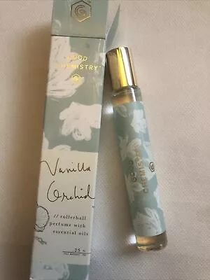 Good Chemistry Vanilla Orchid Rollerball Perfume With Essential Oils 0.25oz NIB • $12.50